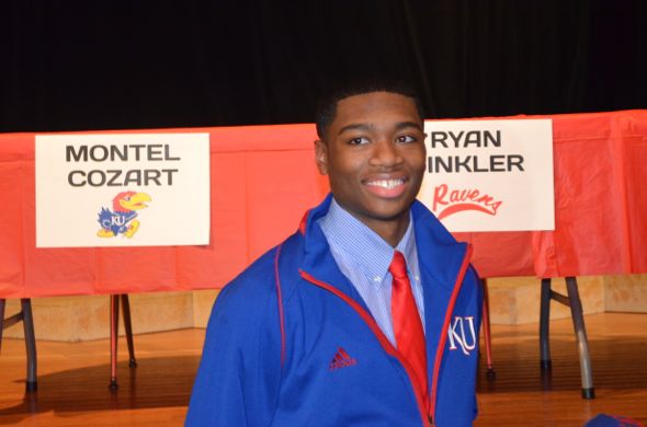 Miege grad Montell Cozart is KU's starting quarterback in his sophomore season.