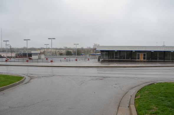 The vacant Keystone property along Johnson Drive is the site for the proposed new development.