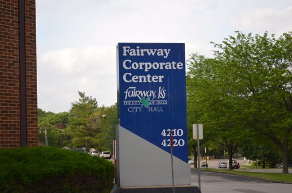 Fairway city hall sign
