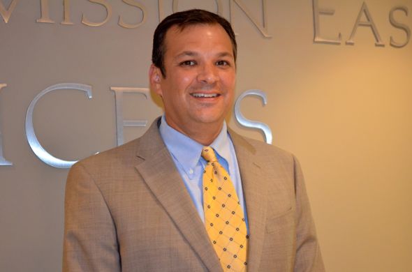 When SM East freshmen arrived at school this morning, John McKinney was the principal who greeted them.