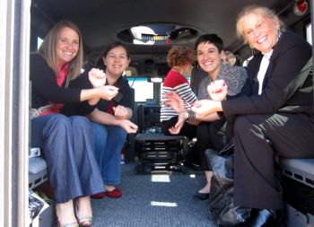 The 2013 Leadership Northeast class in some hands-on learning.