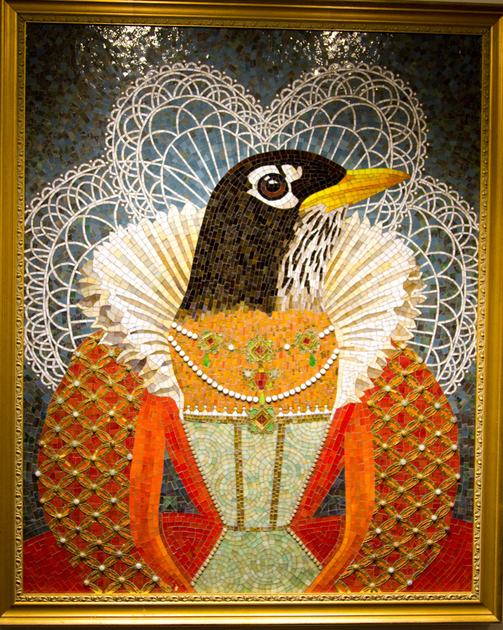 "Robin," by Donna Van Hooser won this year's "Best in Show" prize.
