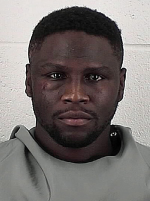 Roy Maney's booking photo from Johnson County Jail.