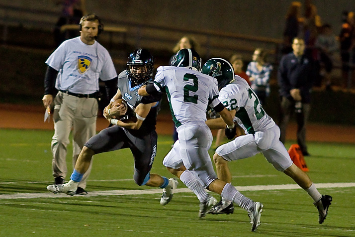 Free State's tough defense kept the Lancers off the board until late in the third quarter.