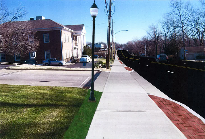 Upgraded sidewalks and lighting are part of the project tentatively scheduled to begin in 2014.