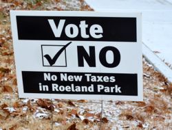 The 'no' votes carried the day in Roeland Park.
