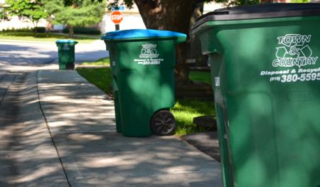 If you live in Fairway, you can set out all the trash you want on Monday.