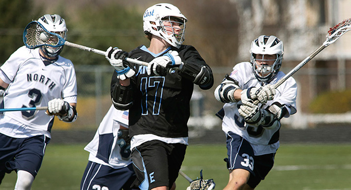SM East's John Aliber scored nine goals against Blue Valley North.