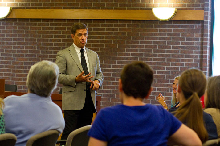 Former Shawnee Mission Superintendent Jim Hinson in 2014.