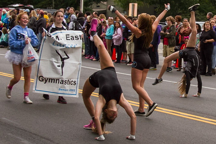 Girls gymnastics appears to be cartwheeling to an end at the SM School District