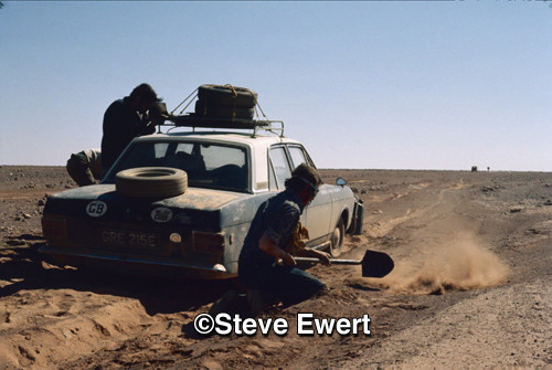 Once of Steve Ewert's photos from the duo's trip across the Sahara desert.