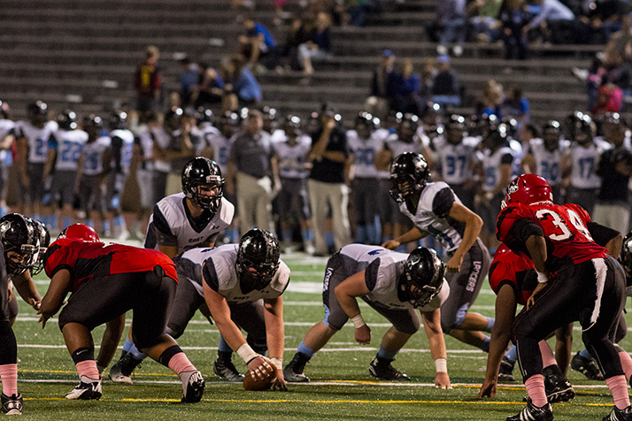 Gunnar Englund and the Lancers' first team offense hummed through the first quarter, putting up 42 points.