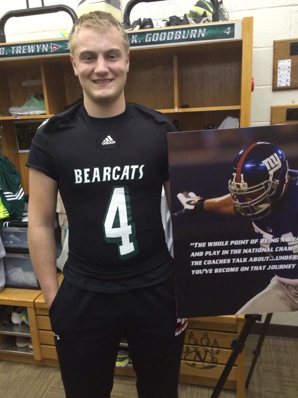 Bishop Miege punter Matt Thorman will play at Northwest Missouri State next year.