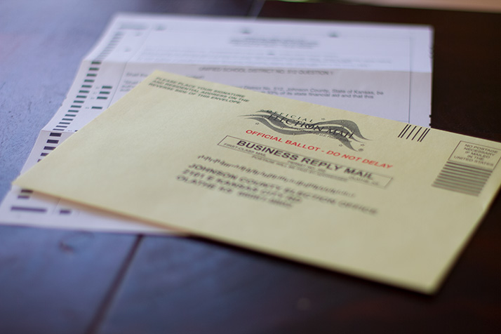 Ballots began arriving in the mail on Wednesday.
