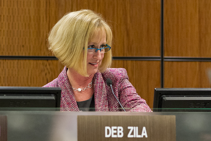 Shawnee Mission Board of Education President Deb Zila defended the decision to send the entire board to the NSBA conference as an important professional development opportunity.