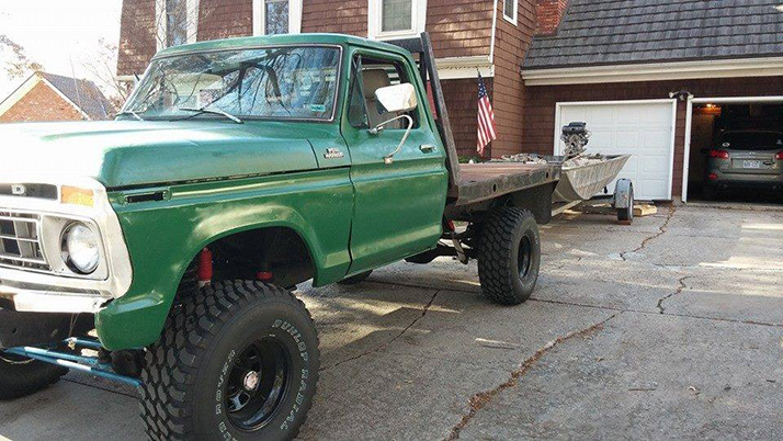 Paul Mizik won't be able to keep his rehabilitated Ford F-150 in his driveway after July 1. Photo courtesy Paul Mizik.