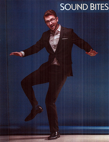 Ben Bliss as photographed for Opera News magazine.