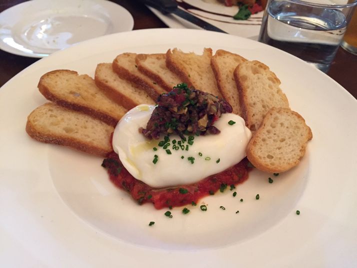 Creamy balls of burrata are a delicious centerpiece to light summer meals.