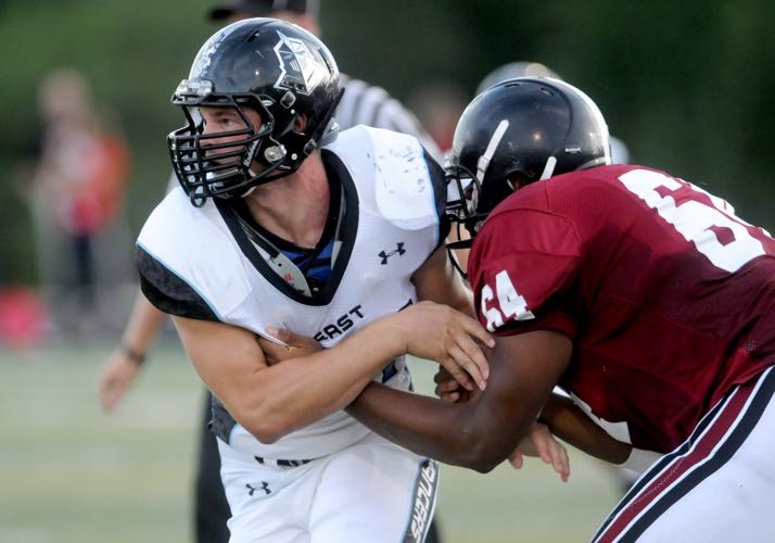 Kyle Ball during his playing days at SM East.