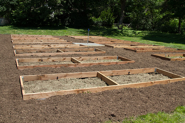Sixteen community garden plots will be available in north Leawood for the rest of this growing season. The site may expand to 32 plots next year.