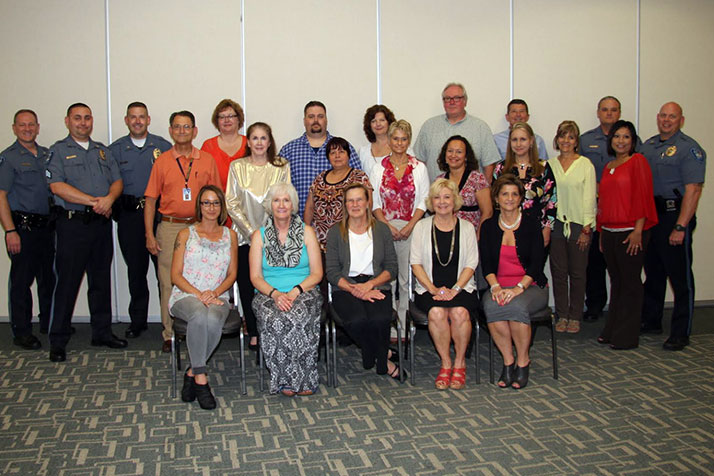 This year's graduating class from Mission's Citizens Police Academy.