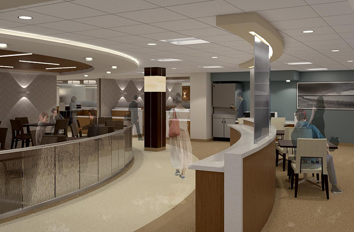 The renovation of the Shawnee Mission Health campus in Merriam continues with the start of a project on the first floor of the main hospital building.