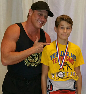 Corey and Brodie Scott. Photo courtesy Scott family.