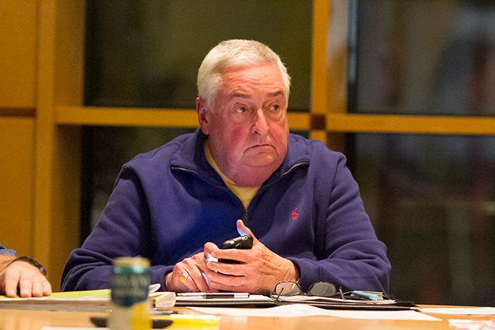Mission Woods Mayor Robert Tiezte has come under fire for the city's role in approving a controversial parking lot project.