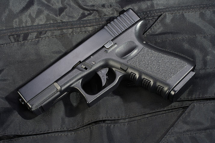 A Glock similar to the gun used in the Hesston, Kan., shootings.