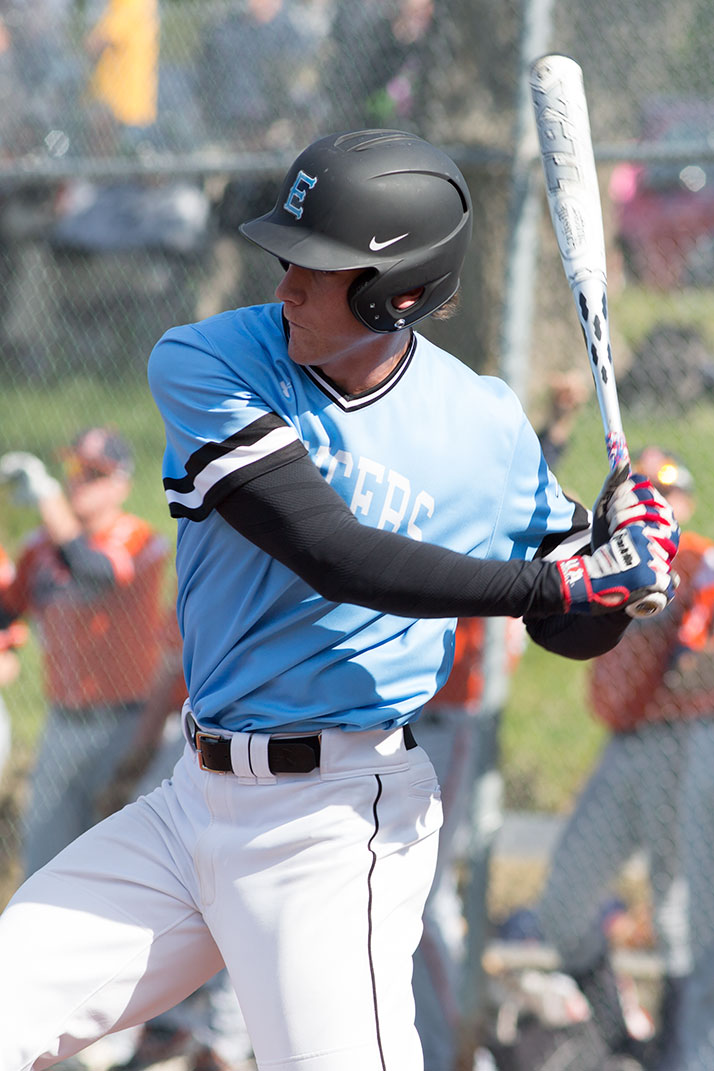 Joey Wentz blasted a two-run homer to deep center field in the first inning.