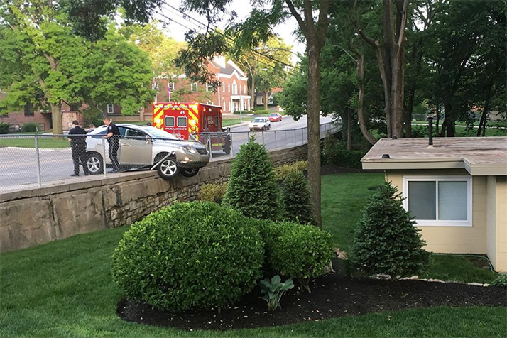 This accident last June spurred a request for a stronger barricade along 75th Street.