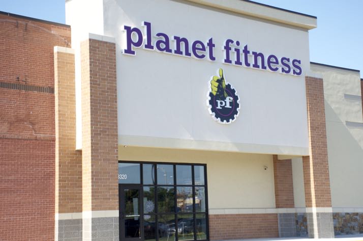 The Planet Fitness in Shawnee also occupies a former Hobby Lobby store.