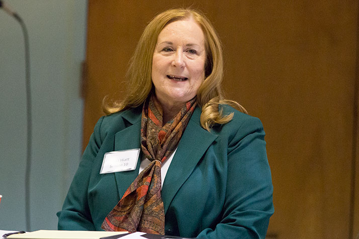 Democratic District 10 candidate Vicki Hiatt.