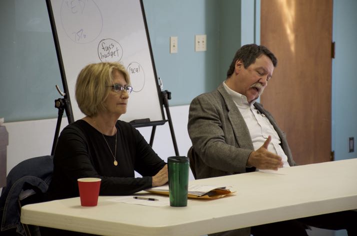 State Board of Education member Steve Roberts at a 2016 candidate forum. Photo by Eric Blom