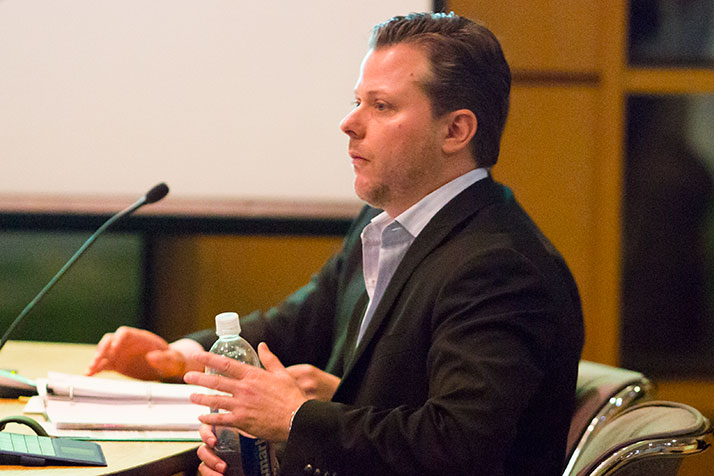 Blair Tanner said increased costs for the project prompted the request to raise the public financing cap.