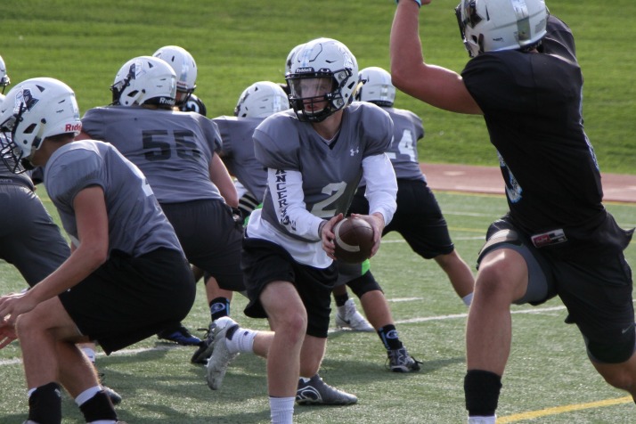 Shawnee Mission East senior quarterback Luke Kaiser is trying to lead the Lancers to their third state championship game in four seasons.