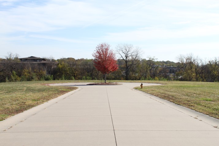 Three empty cul-de-sacs is all that's been built so far on the old Leawood Country Club property.