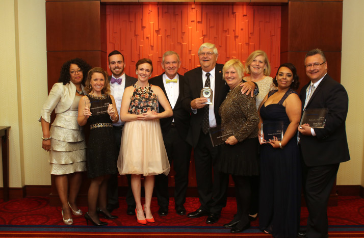 Northeast Johnson County Chamber of Commerce Annual Gala award winners.