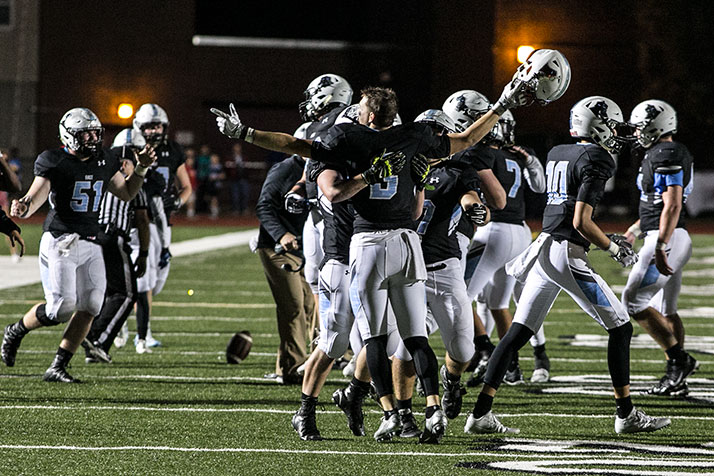Shawnee Mission East senior Trevor Thompson was named the Sunflower League's player of the year on Sunday.