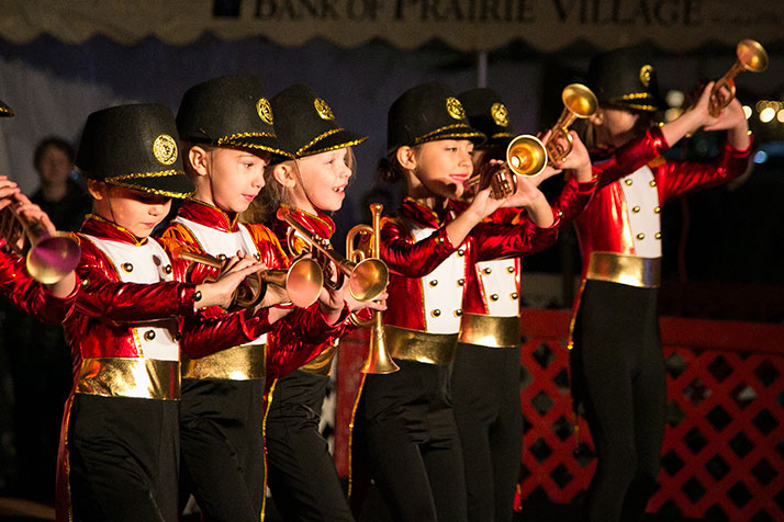 Dancerz Unlimited students put on a toy soldiers number.