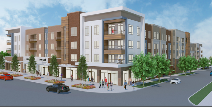 Avenue 81 will feature senior apartments for independent and assisted living on top of retail.