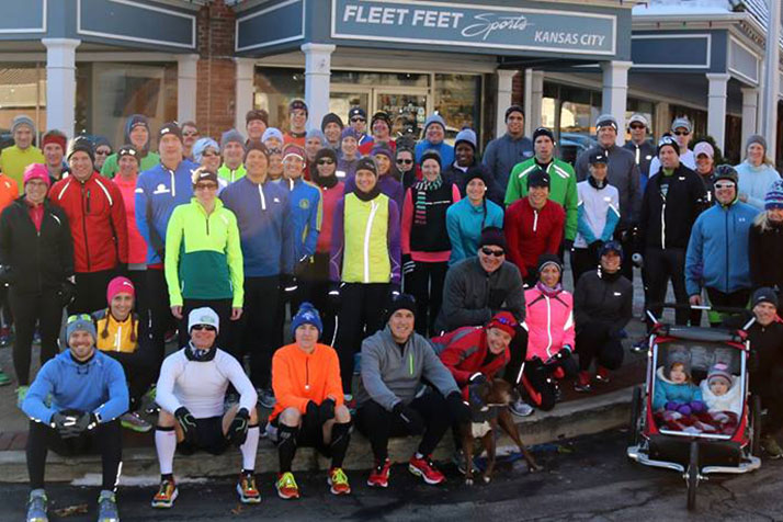 Fleet Feet Sports, which organized group runs and training programs, will close at the Village Shops in February. Photo via Facebook.