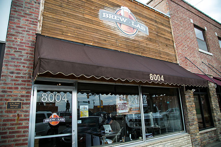Brew Lab will shut the doors at its current space this Friday, Jan. 27, as work progresses on its larger new home a couple of blocks away.