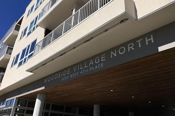 Woodside Village in Westwood.