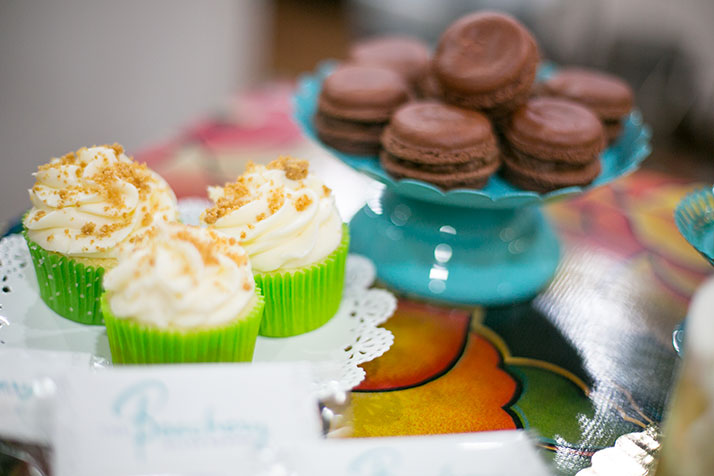 Key lime cupcakes and macaroons are among the recipes Fullerton offers.
