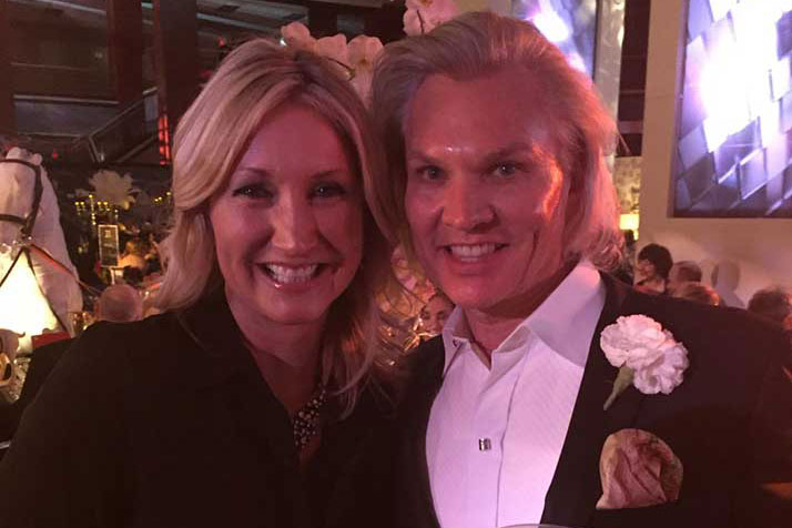 Brett and Matney at the 2015 Dining by Design gala.