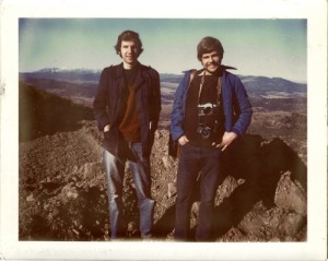 Russell and Ewert in Algeria in 1971. Photo via "Hitchhiking to the Edge of Sanity" website.