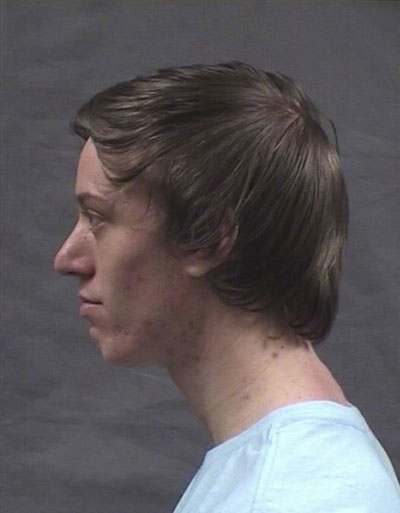Kessler Lichtenegger's 2015 booking photo from the Kansas Department of Corrections.