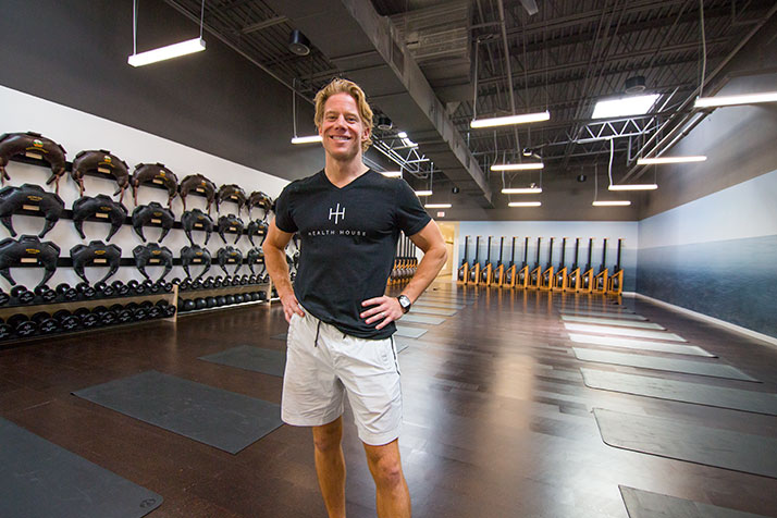 Health House owner Jon Knopke opened his first location in 2013. A Town Center Plaza location, shown above, opened last fall.