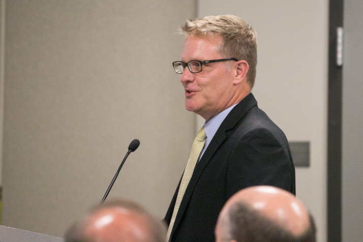 Stuart Little, the district's lobbyist.